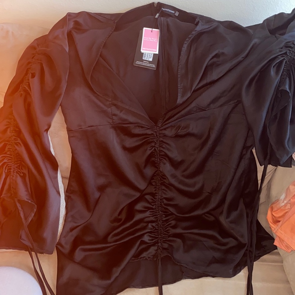 Black Silky Dress
